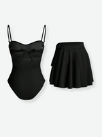ISABEL One Piece with Skirt Swimsuit Set