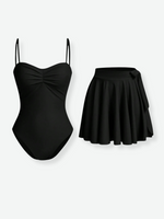 ISABEL One Piece with Skirt Swimsuit Set