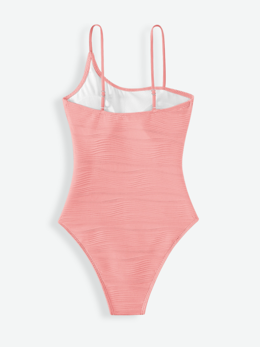 AMELIA Textured Asymmetrical One Piece