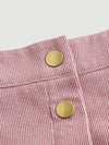 ZOEY Pink Lemonade Ribbed Skirt