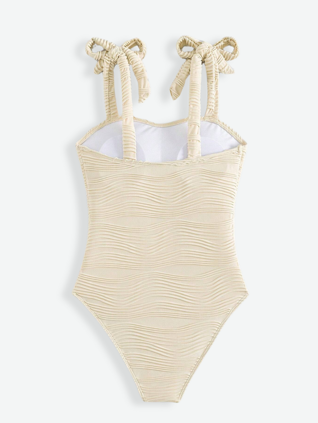 BLAKE Tie Shoulder One Piece Swimsuit