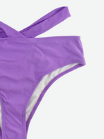 LEONE Strappy Underwired Halter Bikini Set