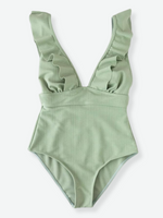 WILLOW Ruffle One Piece Swimsuit