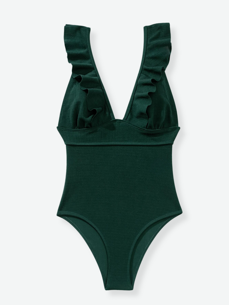 WILLOW Ruffle One Piece Swimsuit